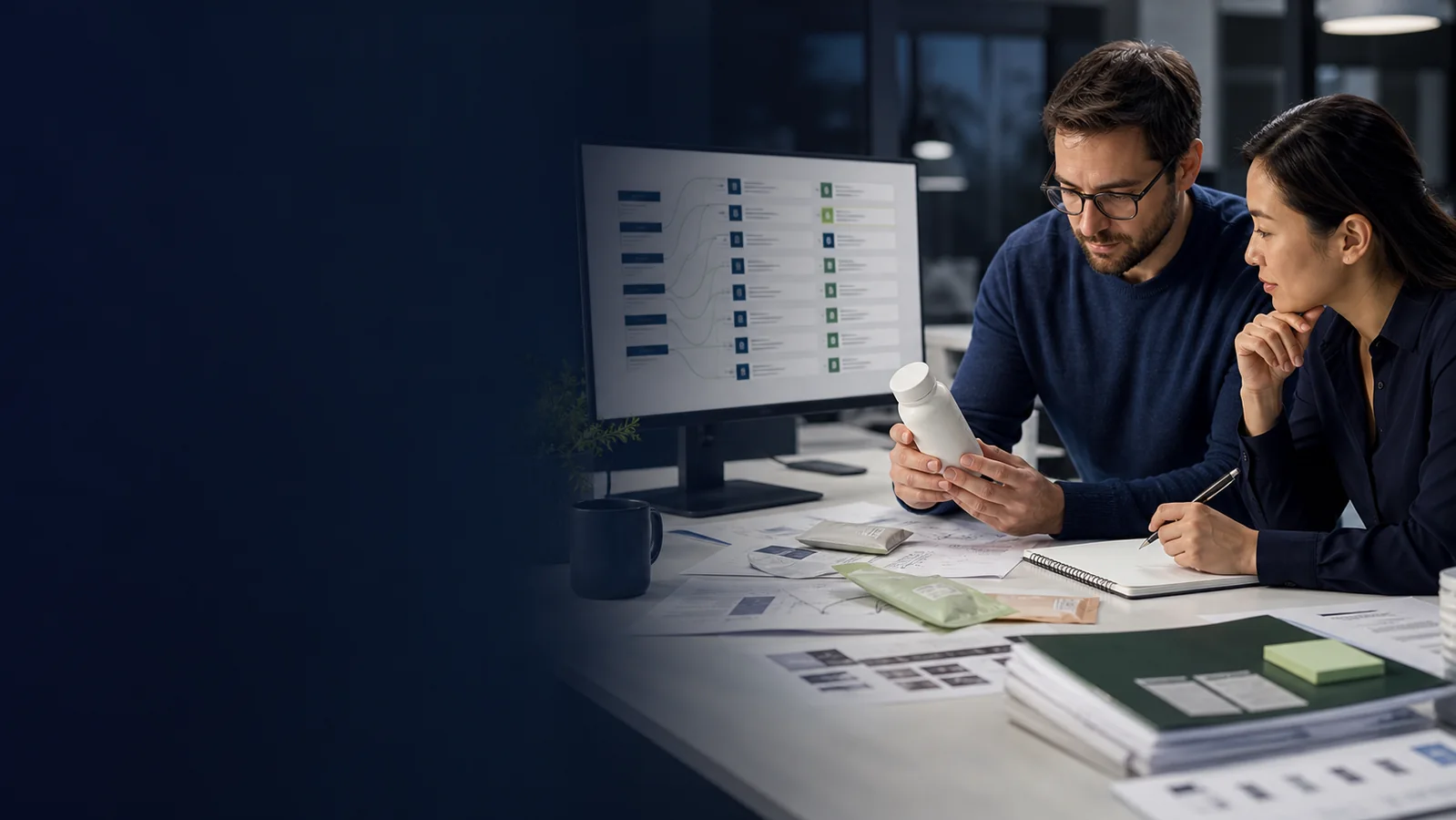 Compliance specialists using a structured AI-assisted requirements workflow